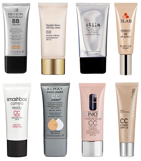 BB Creams and CC Creams for All Skin Types